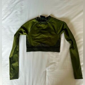 Adidas women’s crop compression top